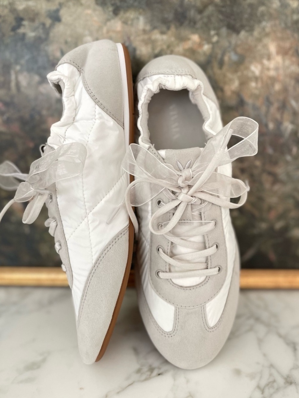 Vivaia Yancy Jogger Sneakerina Size 10 (41.5) Gray Celebrity Fave Bella Hadid